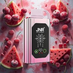 JNR Shisha Hookah Box 20500 Puffs Disposable Vape Kirsebær Vannmelon Fryse 25ml 1000mAh