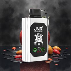 JNR Shisha Hookah Box 20500 Puffs Dobbel Eple med HD Display & Type-C Lading