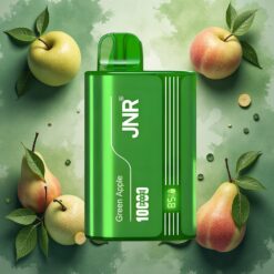 JNR Tank 10000 Puffs Disposable Vape Grønt Eple Fersken Pære 20ml 650mAh