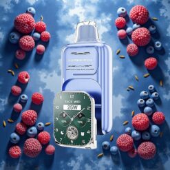 JNR VapeWatch 30000 Puffs Blå Bringebær Is 19mL 1000mAh