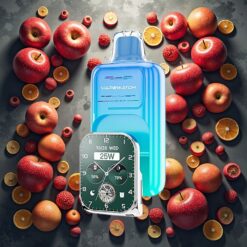 JNR VapeWatch 30000 Puffs Engangsdamp Sur Eple Is 19mL 1000mAh