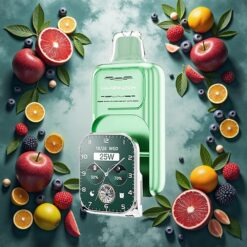 JNR VapeWatch 30000 Puffs Engangsvaper Miami Mynte – 1000mAh, 19mL