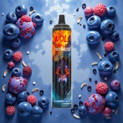 JNR Wolf Niplo 10000 Puffs Blåbær På Is 20ml 5%