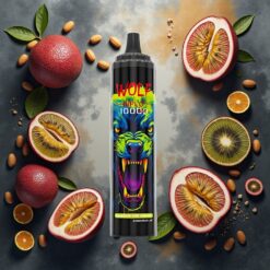 JNR Wolf Niplo 10000 Puffs Engangs Vape Lidenskapelig Kiwi Guava 20ml 5%