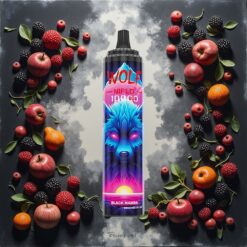 JNR Wolf Niplo 10000 Puffs Engangsvape Svart Mamba 20ml 5%