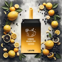 LAVIE Aurora 11000 Puffs Engangsvape Sitronsvart Te 22ML