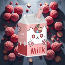 LAVIE Milk 7000 Puffs Disposable Vape Litchi Is 16ML