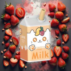 LAVIE Milk 7000 Puffs Jordbær Mango 16ML 600mAh