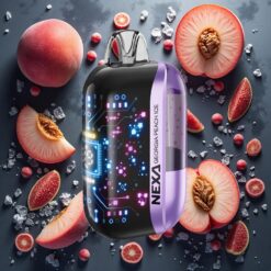 NEXA Ultra 50K Disposable Vape Georgia Peach Ice (ferskenis) 20ml/800mAh