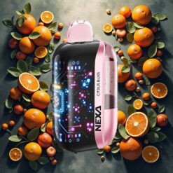 NEXA Ultra 50K Engangs Vape Sitrus Fryd, 20ml, 50 000 inhaleringer
