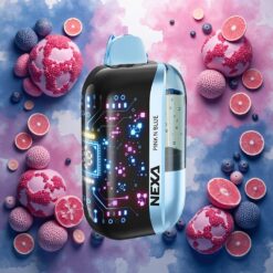 NEXA Ultra 50K Engangsdamp Rosa & Blå med 20ml og 800mAh