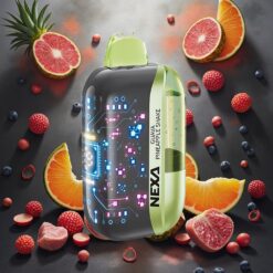 NEXA Ultra 50K Engangsdamp med Guava Ananas Smak, 50000 Puff, 20ml Kapasitet