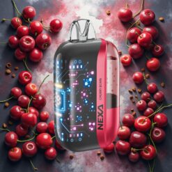 NEXA Ultra 50K Engangsdamp med kirsebær (Cherry Bomb) – 20ml, 50000 puffs