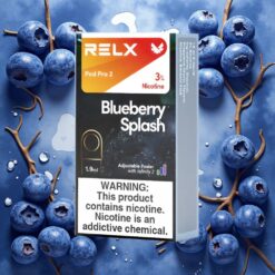 RELX Pod Pro 2 Blåbærspreng 1,9ml/600 puff