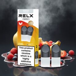 RELX Pod Pro 2 Dessert-Bananfrys med 1,8 % nikotin og 600 puff