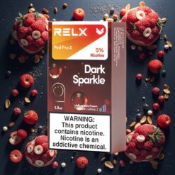 RELX Pod Pro 2 Mørk Glitter – 5% nikotin, 600 puff