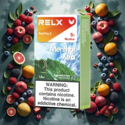 RELX Pod Pro 2 Mentol Xtra 5% nikotin 600 puff