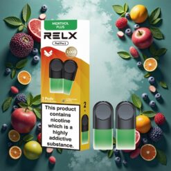 RELX Pod Pro 2 Mynte-Mentol Pluss 1,8 % nikotin, 600 puff