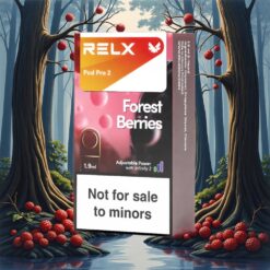 RELX Pod Pro 2 Skogsbær 0% Nikotin 600 Puff