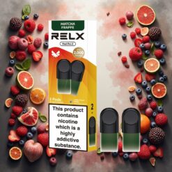 RELX Pod Pro 2 Te-Matcha Frappé Te – 1,9 ml, 600 pust