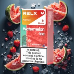 RELX Pod Pro 2 Vannmelon Is 3% nikotin, 600 puff