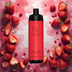 RandM Fumot Shisha 10000 Puffs Disposable Vape Jordbær Punch 18ml 850 mAh
