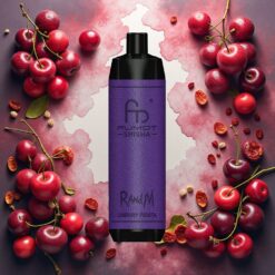 RandM Fumot Shisha 10000 Puffs Engangs Vape Kirsebær Fiesta med 18ml e-væske og 850 mAh batteri
