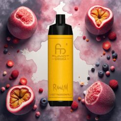 RandM Fumot Shisha 10000 Puffs Engangsvaper Søt Passionsfrukt 18ml
