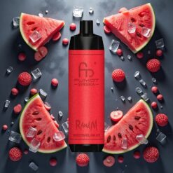 RandM Fumot Shisha 10000 Puffs Engangsvaper Vannmelon Is 18ml 850 mAh