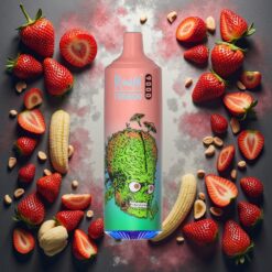 RandM Tornado 9000 Puffs 850 mAh Jordbær Banan