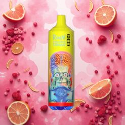 RandM Tornado 9000 Puffs 850 mAh Lyserød Sitronade