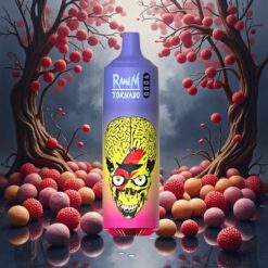 RandM Tornado 9000 Puffs 850 mAh RGB-skjerm