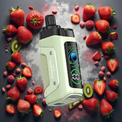 Razz Bar 45000 Puffs Disposable Vape Jordbær Kiwi 1.0 Ohm Mesh Coil 650 Mah