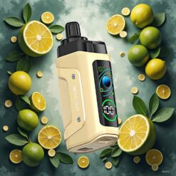 Razz Bar 45000 Puffs Disposable Vape Sitron Lime & 1.0 Ohm Mesh Coil