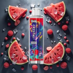 UWIN Crystal 10000 Puffs Disposable Vape Vannmelon Is, 18ml/650mAh