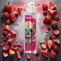 UWIN Crystal 10000 Puffs Jordbær Vannmelon 18ml/650mAh