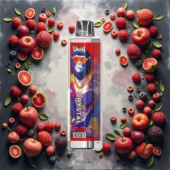 UWIN Crystal 10000 Puffs Kjærlighet 66 – 18ml e-væske, 650mAh batteri