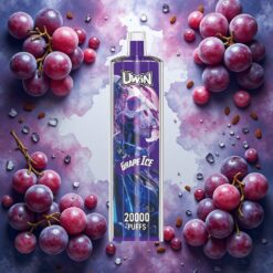 Uwin Shisha Hookah Crystal 20000 Puffs Drueis 0% 5% 22ml