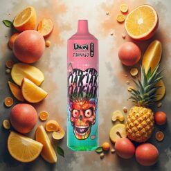 Uwin Tornado 35K Music Disposable Vape Bløt mango ananas 35 000 puff 600mAh