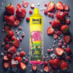 Uwin Tornado 35K Music Disposable Vape Jordbær Is 35.000 puffs 5%