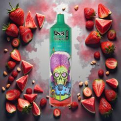 Uwin Tornado 35K Music Disposable Vape Jordbær-Vannmelon 35.000 puff & 600mAh