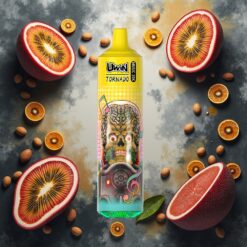 Uwin Tornado 35K Music Disposable Vape Kiwi Pasjonsfrukt Guava 35 000 puffs 5% nikotin