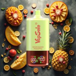 VapSolo Triple 30000 Puffs Engangsdamp Sur Mango Ananas 40ml