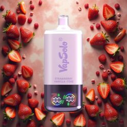 VapSolo Triple 30000 Puffs Jordbær Vanilje Cola – 40ml, 20/50 mg/ml