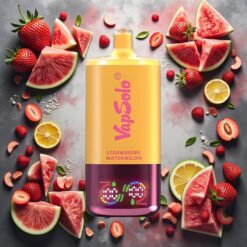 VapSolo Triple 30000 Puffs Jordbær & Vannmelon & Sitronsk Fersken 40ml