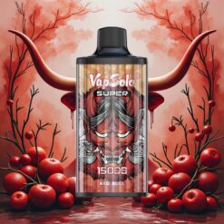 Vapsolo Super 15000 puffs 40ml Red Bull (Rødbull) 850mAh