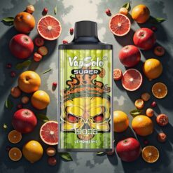 Vapsolo Super 15000 puffs Lime Sitron 40ml 50 mg/ml
