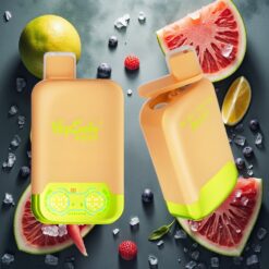 Vapsolo Twins 20000 Puffs Engangsdamper Sitron Lime & Vannmelon Is 40 ml